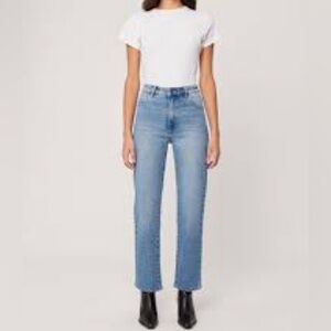 Rolla’s Original High Rise Straight Classic Blue Women's Jeans Sz 24